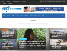 Tablet Screenshot of diamanteonline.com.br